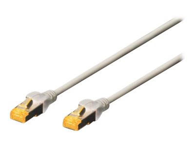 DIGITUS Patchkabel CAT6A 1,0m LSOH 4x2 AWG 26/7 Twisted Pair 2xRJ45 grau DIGITUS Patchkabel CAT6A 1,0m LSOH 4x2 AWG 26/7 Twisted Pair 2xRJ45 grau