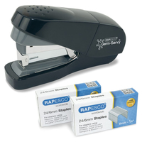 RAPESCO® Heftgeraet Germ-Savvy ECO Less Effort schwarz RAPESCO® Heftgeraet Germ-Savvy ECO Less Effort schwarz