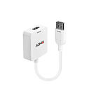 LINDY Konverter HDMI auf DisplayPort bis 4K / 3840x2160. HDMI 2160p30 und DVI 1920x1200, DP 1.2a kompatibel