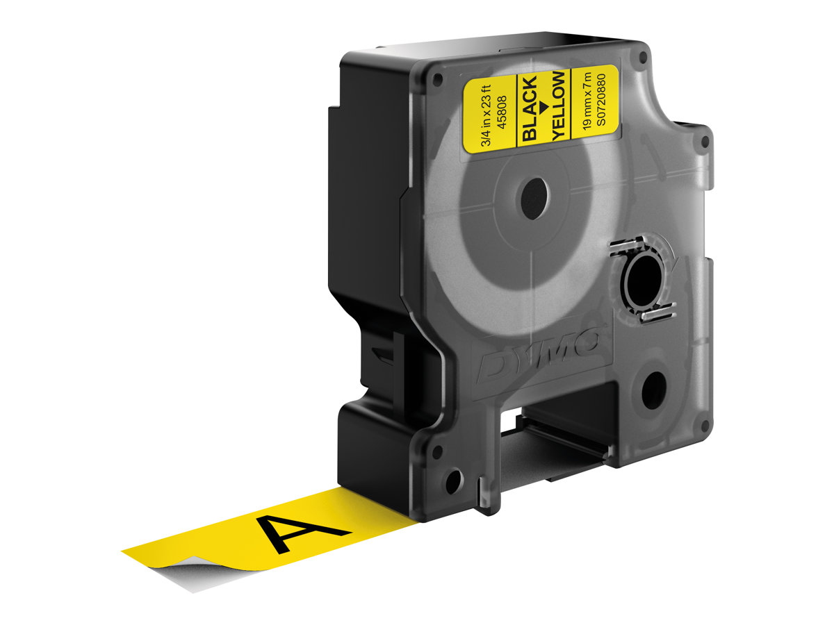 S0720880 DYMO D1 19mm SCHWARZ-GELB