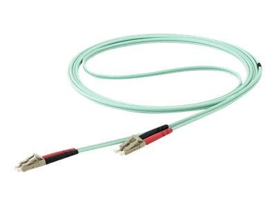 STARTECH.COM 7m OM4 LC to LC Multimode Duplex Fiber Optic Patch Cable - Aqua - 50/125 - Fiber Optic Cable - 40/100Gb - LSZH STARTECH.COM 7m OM4 LC to LC Multimode Duplex Fiber Optic Patch Cable - Aqua - 50/125 - Fiber Optic Cable - 40/100Gb - LSZH