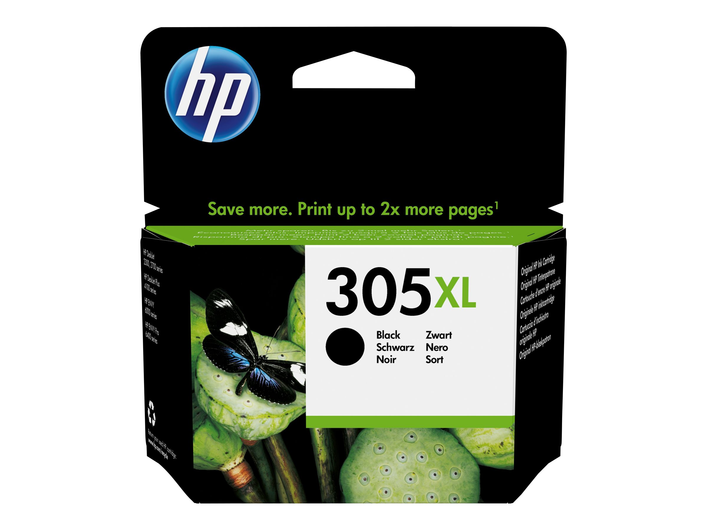 HP 305XL (3YM62AE) schwarz Druckerpatrone HP 305XL (3YM62AE) schwarz Druckerpatrone