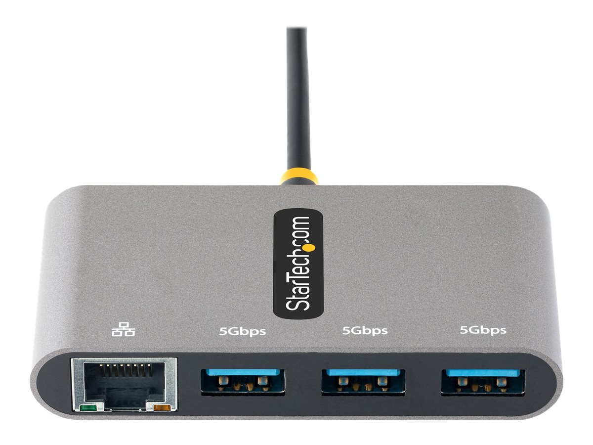 STARTECH.COM 4-Port USB-C Hub - 1x USB-A &amp 3x USB-C - USB 3.1/3.2 Gen 2 10Gbit/s - Busbetrieben - USB Typ-C Hub