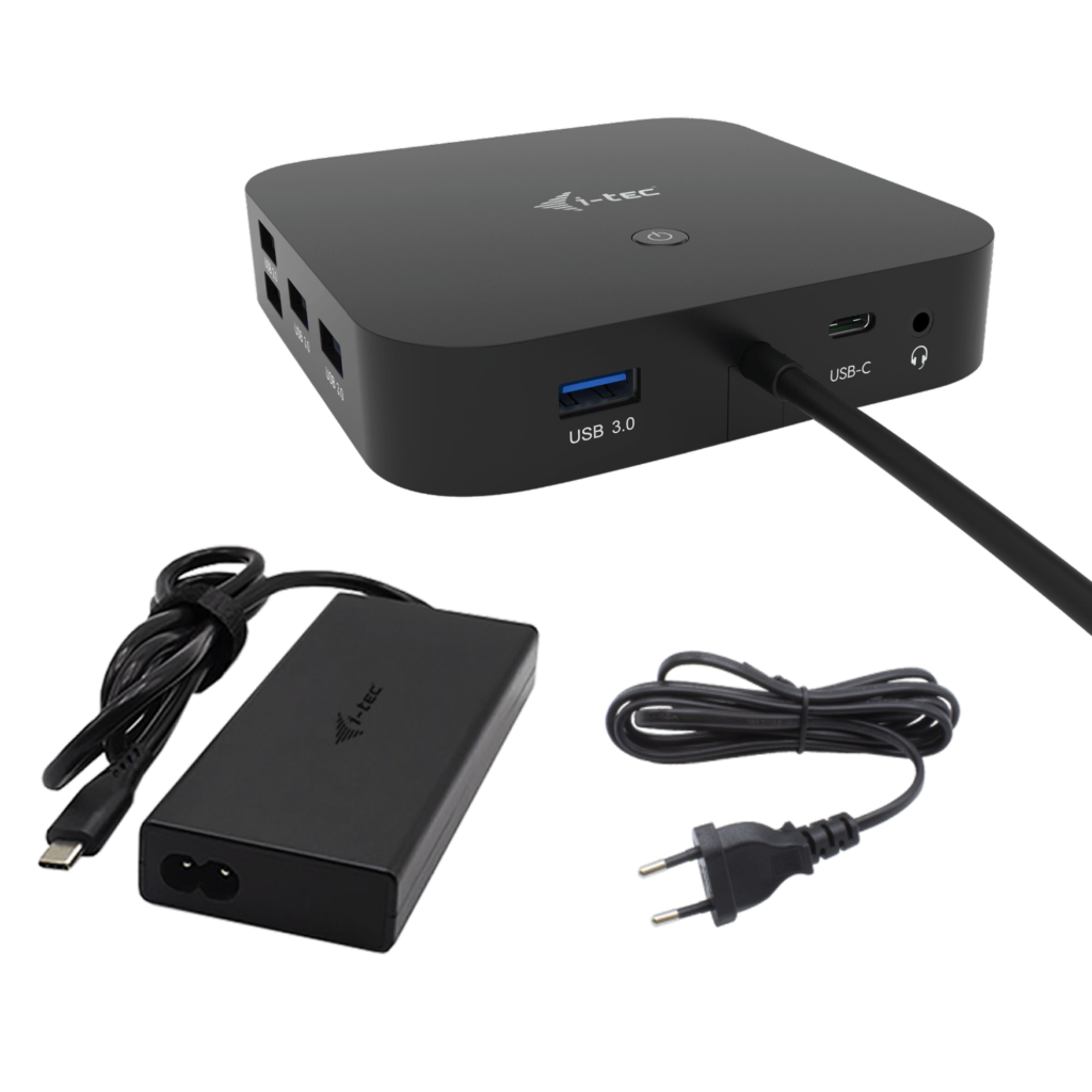 i-tec Dockingstation USB-C HDMI Dual DisplayPort