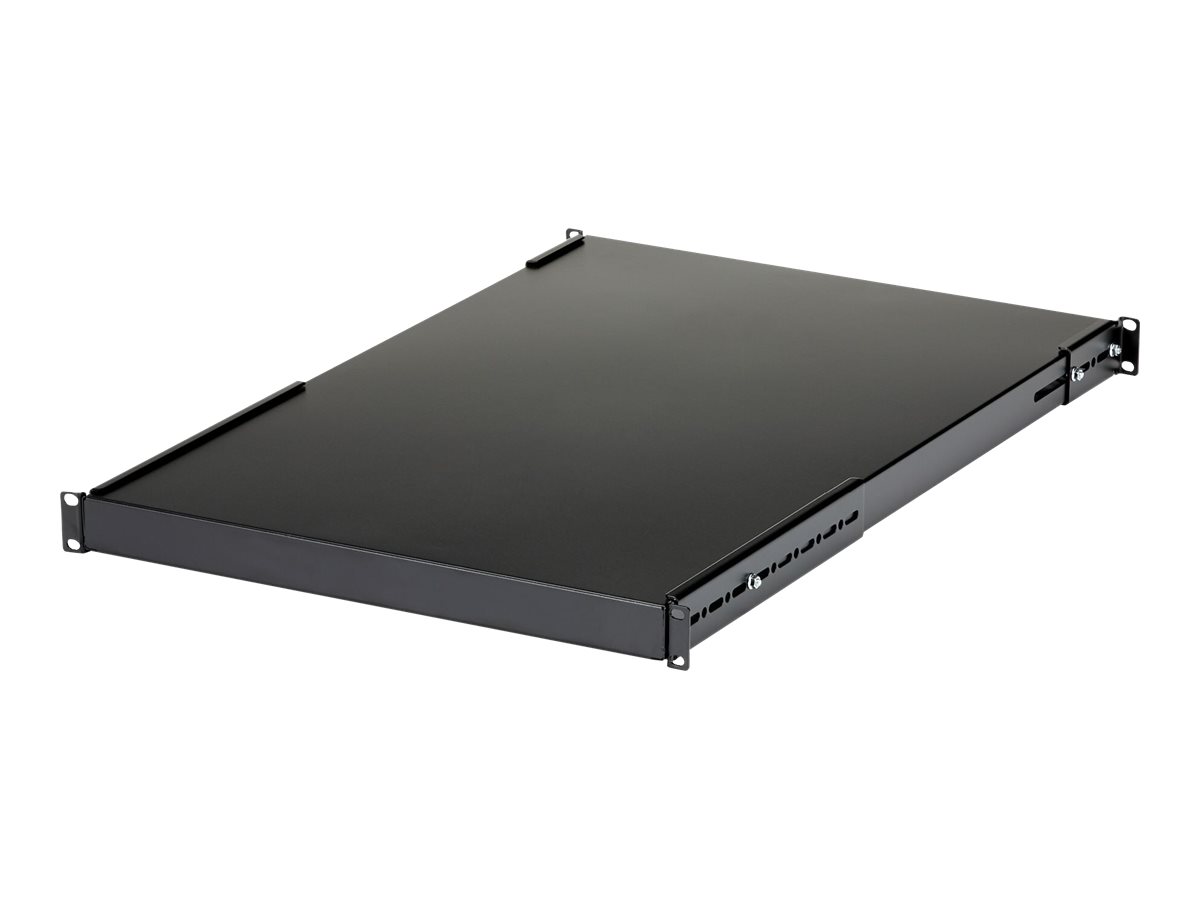 STARTECH.COM 1 HE verstellbarer Schwerlast Fachboden fuer Server Rack/ Schrank bis 80 Kg - Fachboden fuer Serverschrank 1HE