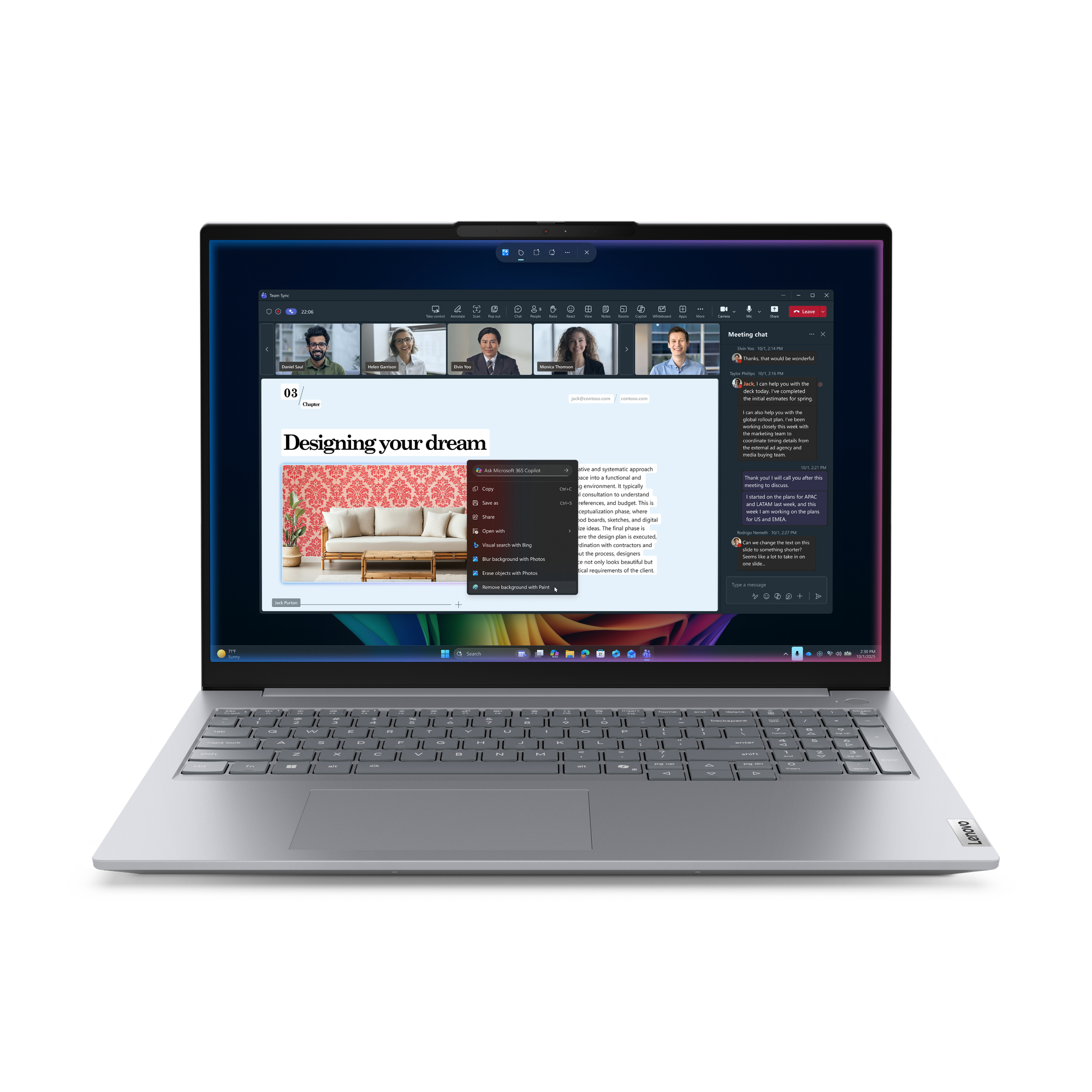 Lenovo ThinkBook 16 G9 16 Zoll Intel Core Ultra 7 355 16 GB RAM