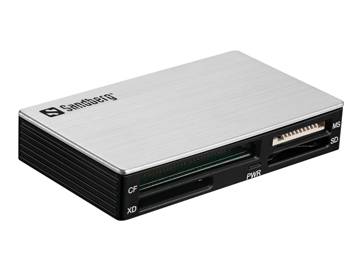 SANDBERG USB 3.0 Multi Card Reader SD XD MS CF MMC T-Flash Micro SD M2 50 cm USB 3.0 Kabel im Lieferumfang SANDBERG USB 3.0 Multi Card Reader SD XD MS CF MMC T-Flash Micro SD M2 50 cm USB 3.0 Kabel im Lieferumfang