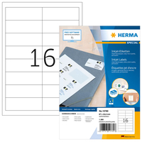 1.280 HERMA Etiketten weiÃ 97,0 x 33,8 mm