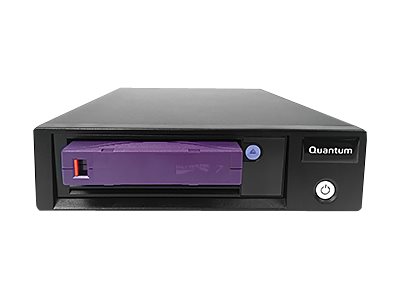 QUANTUM LTO-7 Tape Drive, Half Height, Tabletop, 6Gb/s SAS, Black incl. 1x Data und 1x Cleaning Cartridge und SAS Cable