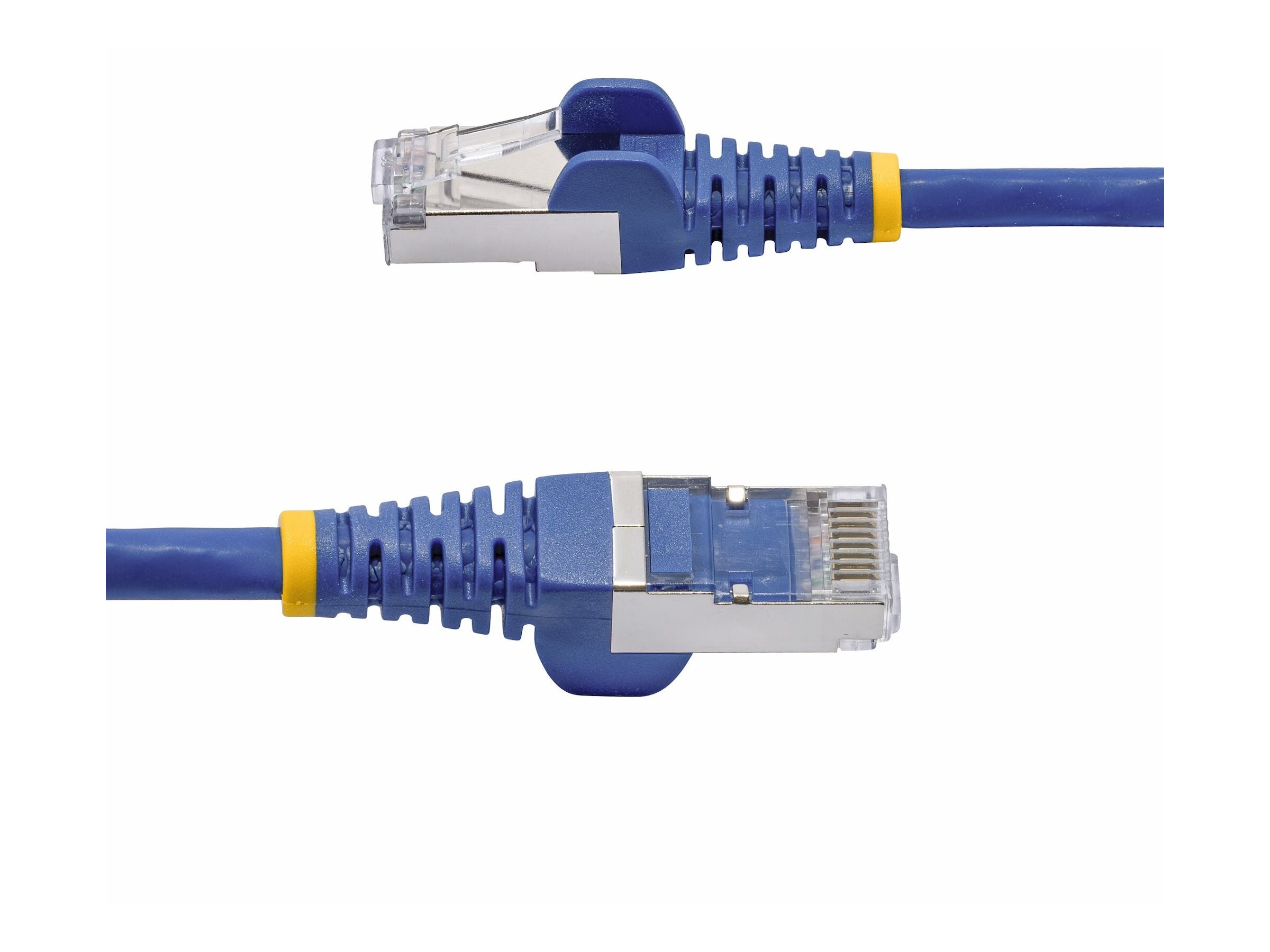 STARTECHCOM 1m Blaues CAT8 Netzwerkkabel Snagless RJ45 Patchkabel 25G40G LAN Kabel 2000MHz 100W PoE SFTP LSZH