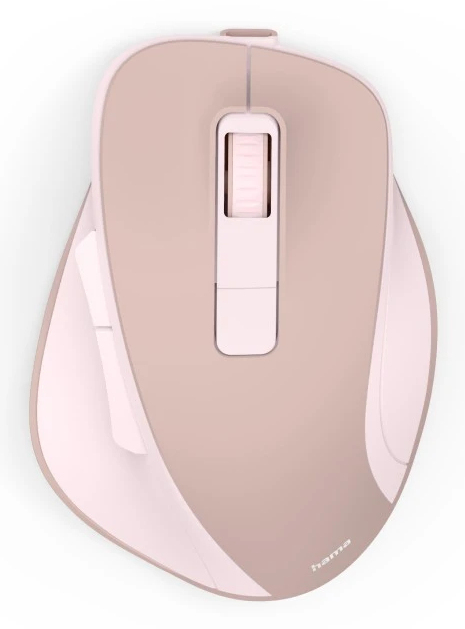 Hama WM-500 ergonomisch kabellos rosa