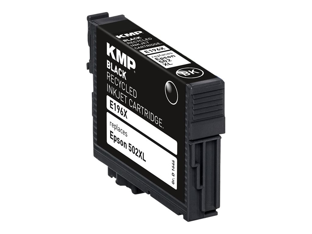 KMP E196X schwarz Druckerpatrone kompatibel zu EPSON 502XL (T02W14) KMP E196X schwarz Druckerpatrone kompatibel zu EPSON 502XL (T02W14)