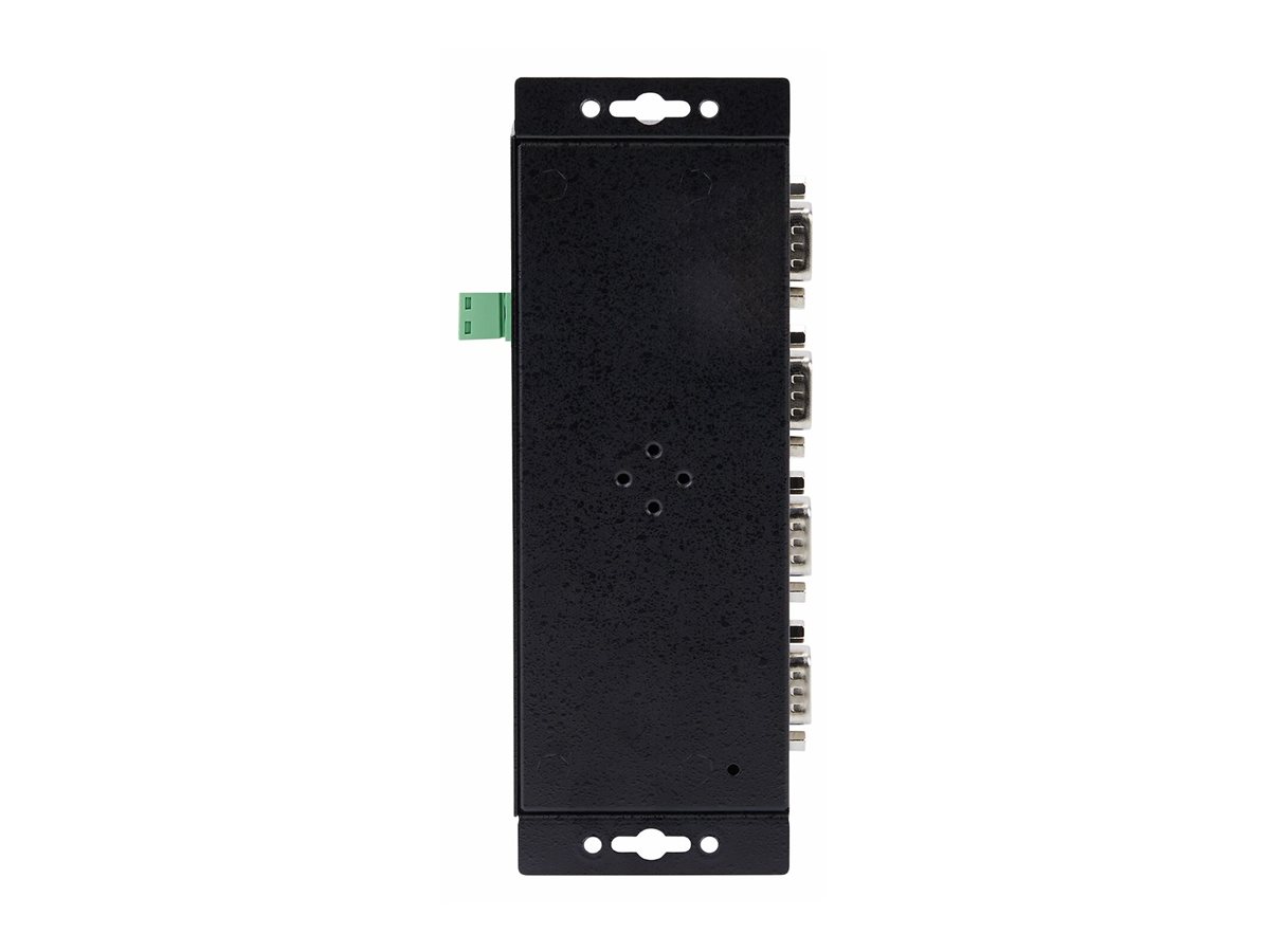 STARTECH.COM 4-Port Seriell auf Ethernet Adapter Serial TCP IP Server Wand/DIN Montage RS232 Ethernet Adapter/Konverter