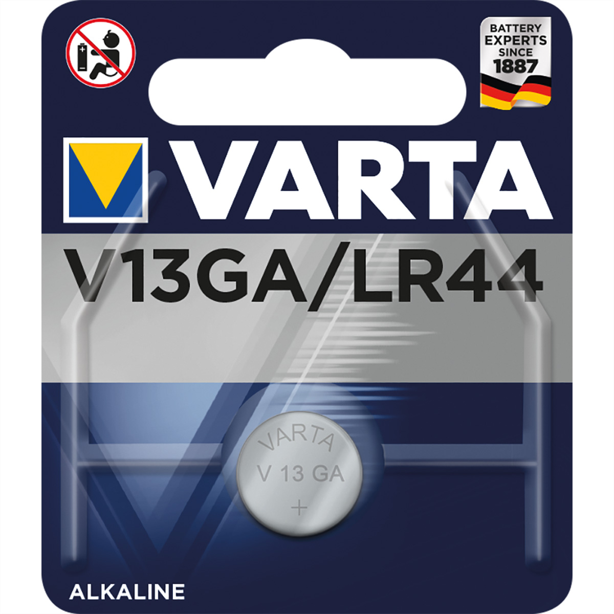 VARTA Knopfzelle V13GA/LR44 1,5 V VARTA Knopfzelle V13GA/LR44 1,5 V