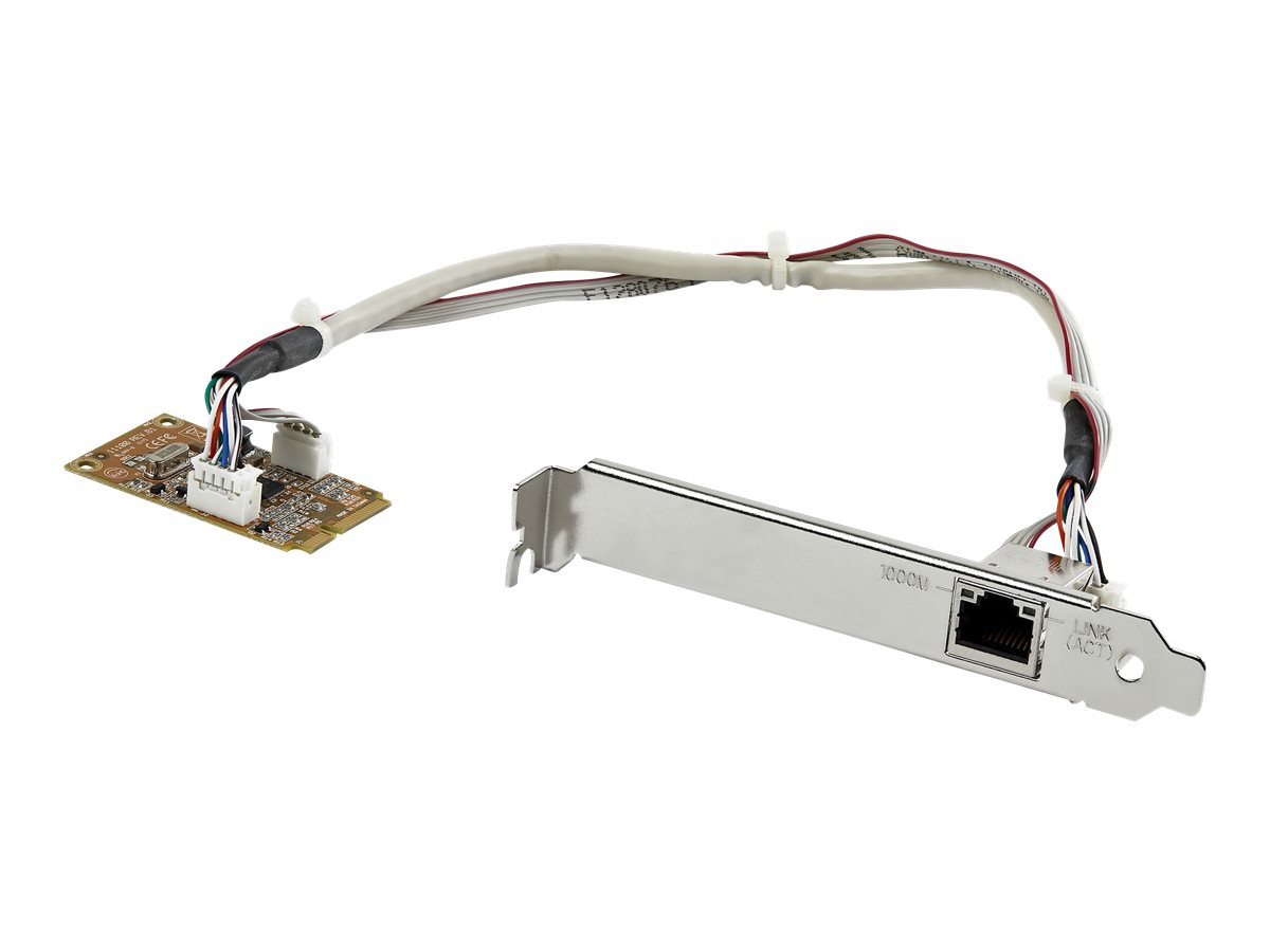 STARTECH.COM Mini PCI Express Gigabit Ethernet Netzwerkkarte - mini PCIe NIC Lan Adapter Karte STARTECH.COM Mini PCI Express Gigabit Ethernet Netzwerkkarte - mini PCIe NIC Lan Adapter Karte