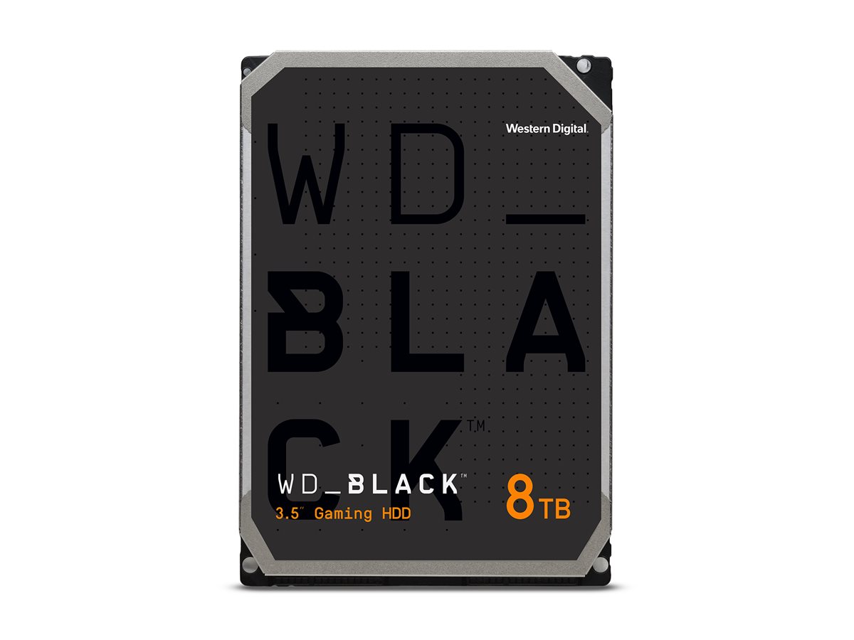 WD Black 8TB HDD SATA 6Gb/s Desktop 8,89cm 3,5Zoll WD Black 8TB HDD SATA 6Gb/s Desktop 8,89cm 3,5Zoll