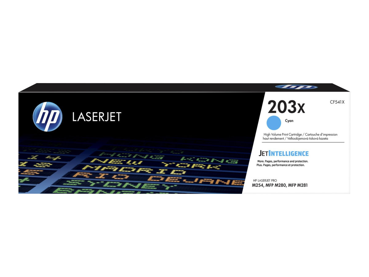 HP 203X (CF541X) cyan Tonerkartusche