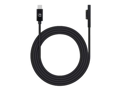 MANHATTAN Surface Connect auf USB-C Ladekabel unterstuetzt Power Delivery benoetigt ein externes PD-Ladegeraet mit min. 45W 15V/3A MANHATTAN Surface Connect auf USB-C Ladekabel unterstuetzt Power Delivery benoetigt ein externes PD-Ladegeraet mit min. 45W 15V/3A