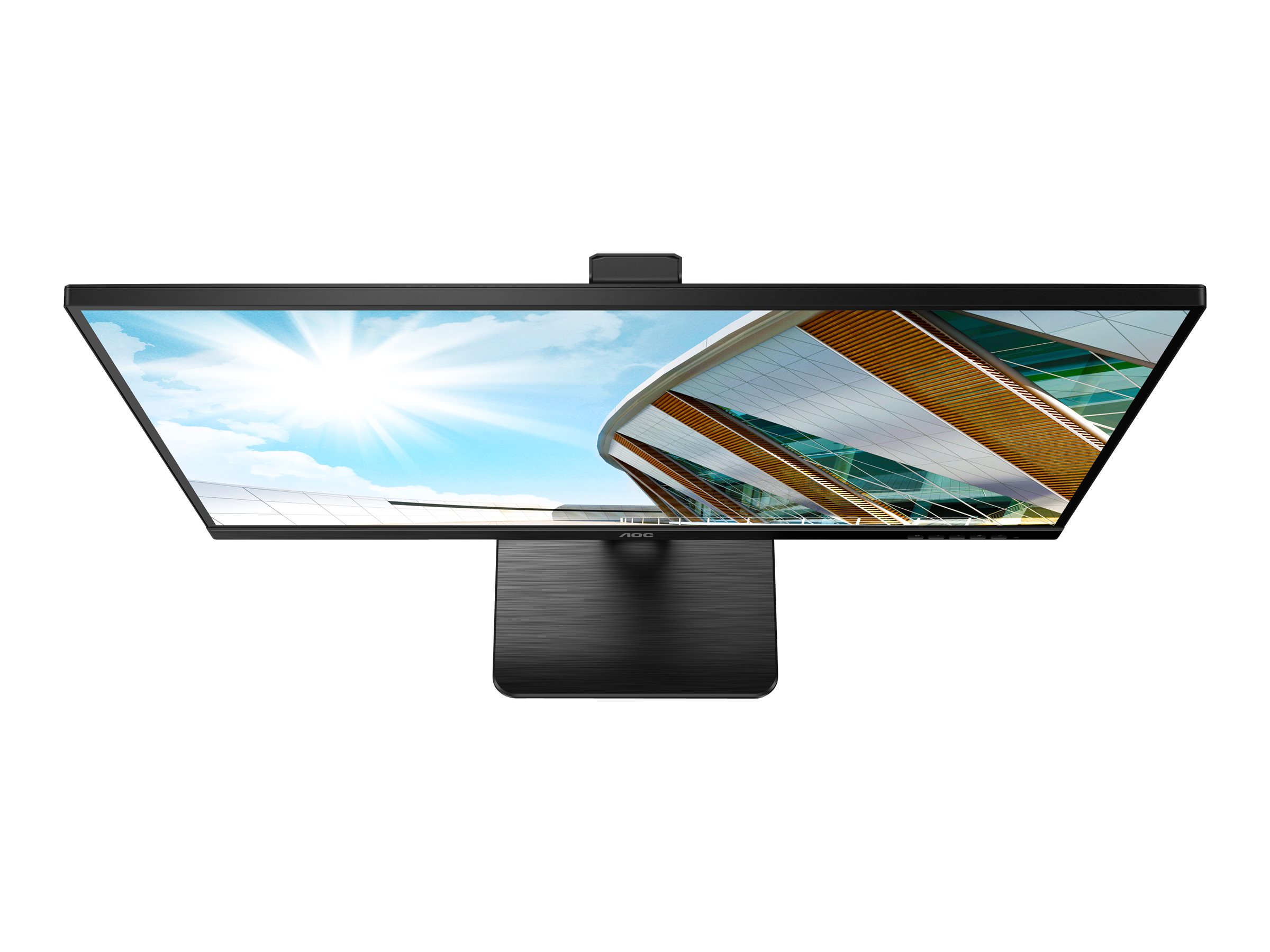 61cm24 1920x1080 AOC Proline 24P2QM 169 FHD 75Hz 4ms HDMI DVI DP VGA Speaker Pivot Black