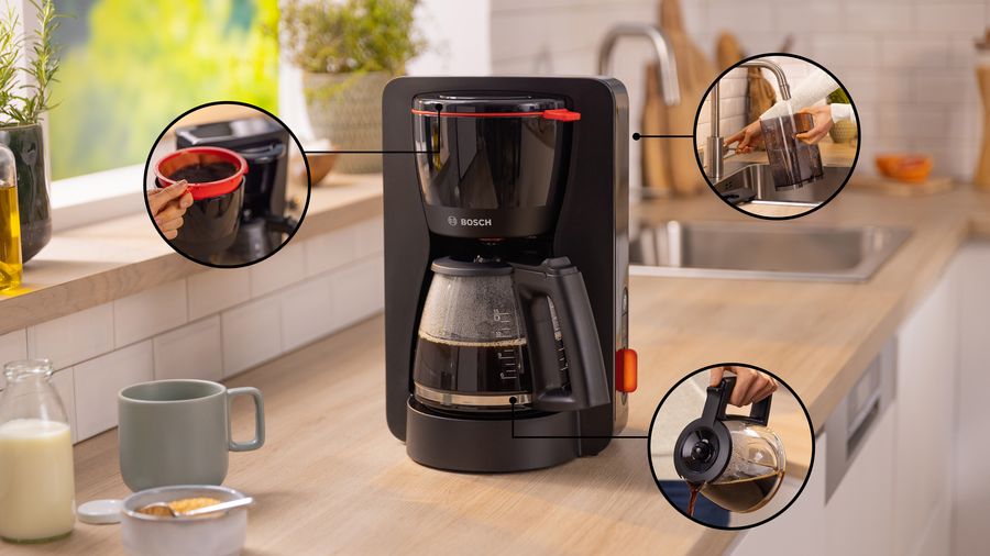 Bosch Kaffeeautomat  TKA3M133 MyMoment schwarz