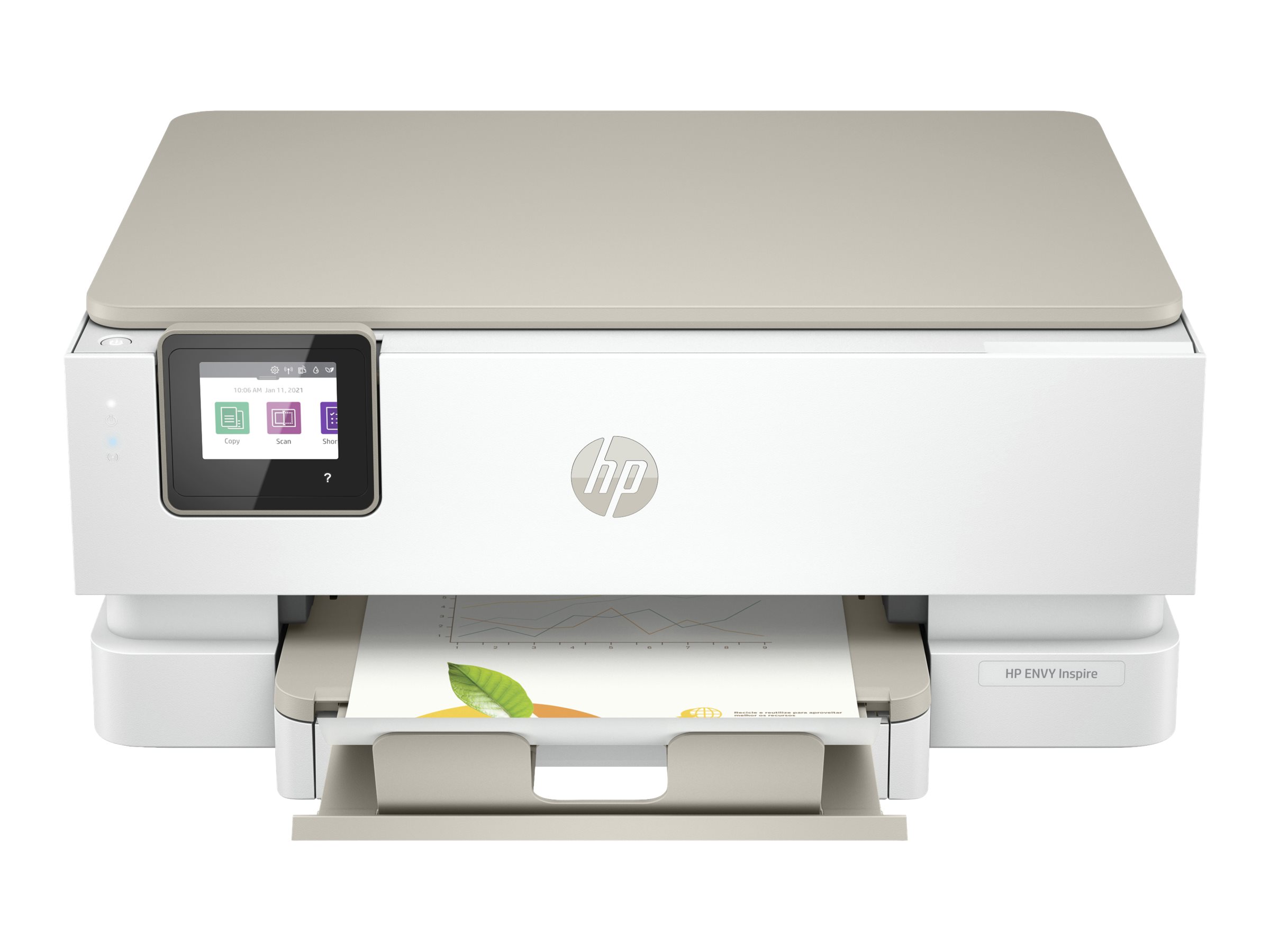 HP ENVY Inspire 7220e 3 in 1 Tintenstrahl-Multifunktionsdrucker beige, HP Instant Ink-fÃ¤hig