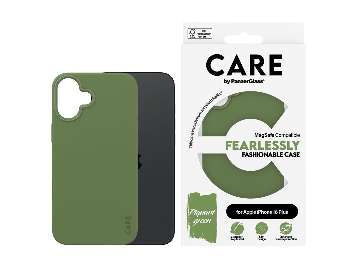 CARE Fashion Colors MagSafe iPhone 16 Plus grün