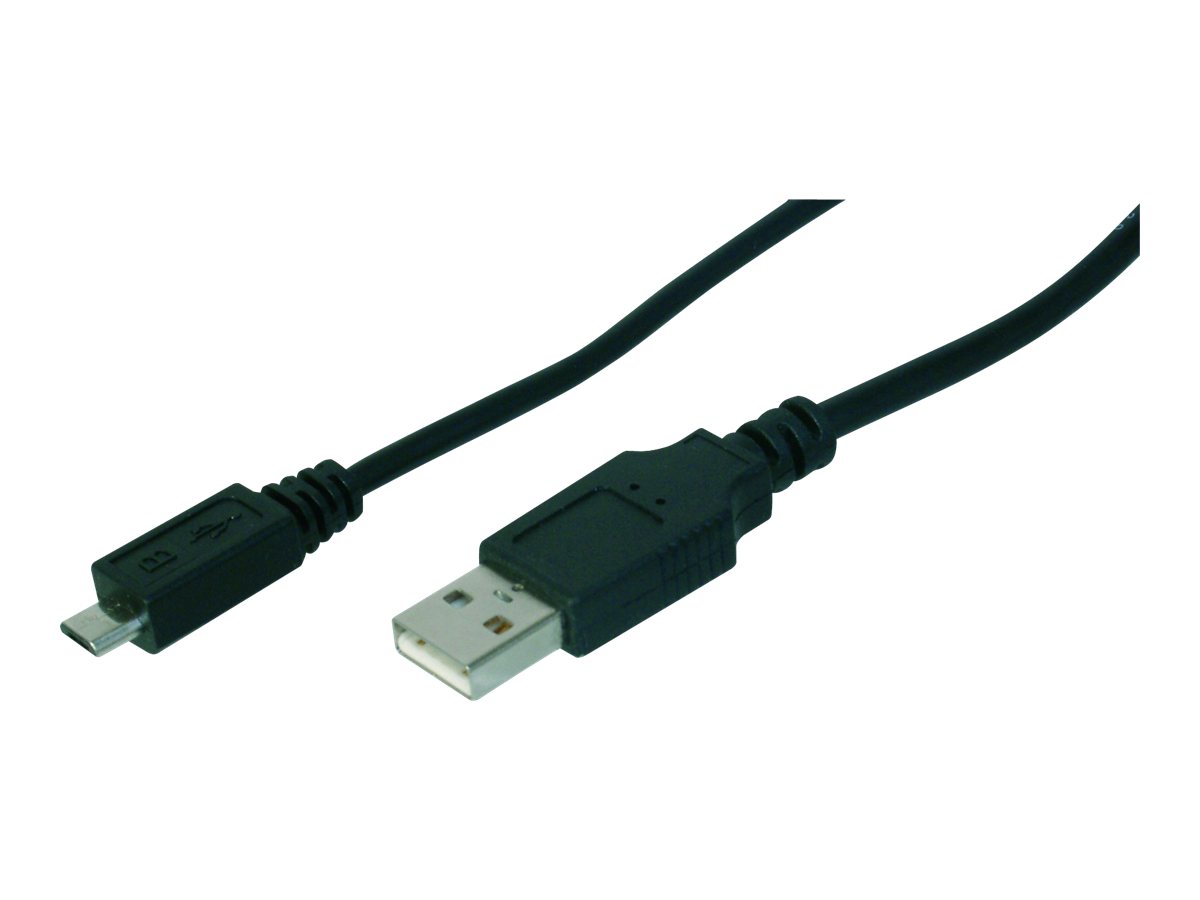ASSMANN USB Anschlusskabel Typ A - mikro B St/St 1,0m USB 2.0 kompatibel sw ASSMANN USB Anschlusskabel Typ A - mikro B St/St 1,0m USB 2.0 kompatibel sw