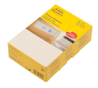 500 AVERY Zweckform Frankieretiketten 3444 weiss 132,0 x 45,0 mm 500 AVERY Zweckform Frankieretiketten 3444 weiss 132,0 x 45,0 mm