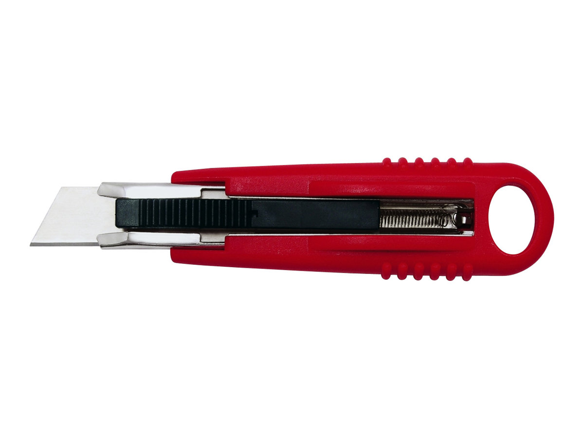 WEDO Cuttermesser Safety Standard rot 18,0 mm