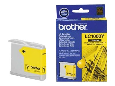LC1000Y BROTHER DCP Tinte yellow 400 LC1000Y BROTHER DCP Tinte yellow 400
