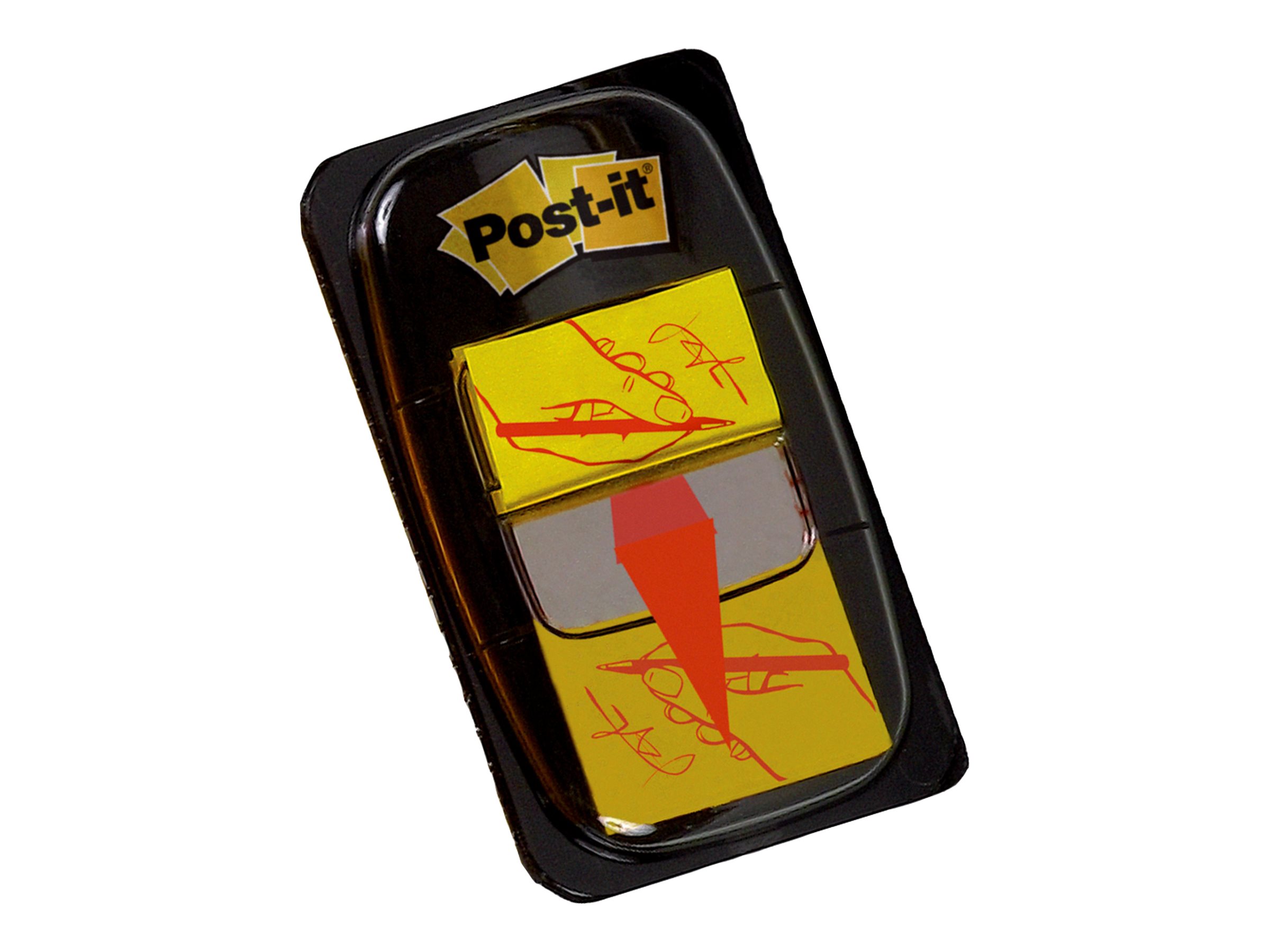 Post-it® Index Haftmarker gelb Unterschrift 50 Streifen
