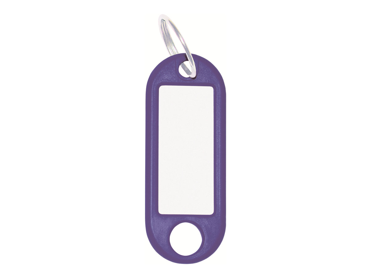 WEDO Schluesselanhaenger blau, 10 St. WEDO Schluesselanhaenger blau, 10 St.