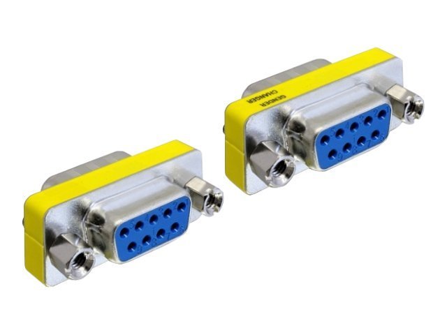 Delock Adapter Gender Changer Sub-D9 Buchse / Buchse Delock Adapter Gender Changer Sub-D9 Buchse / Buchse