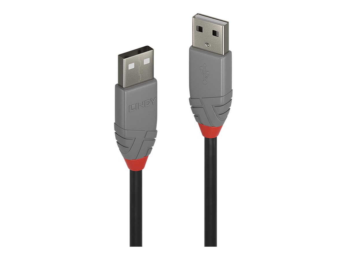 LINDY 0,2m USB 2.0 A Kabel Anthra Line LINDY 0,2m USB 2.0 A Kabel Anthra Line