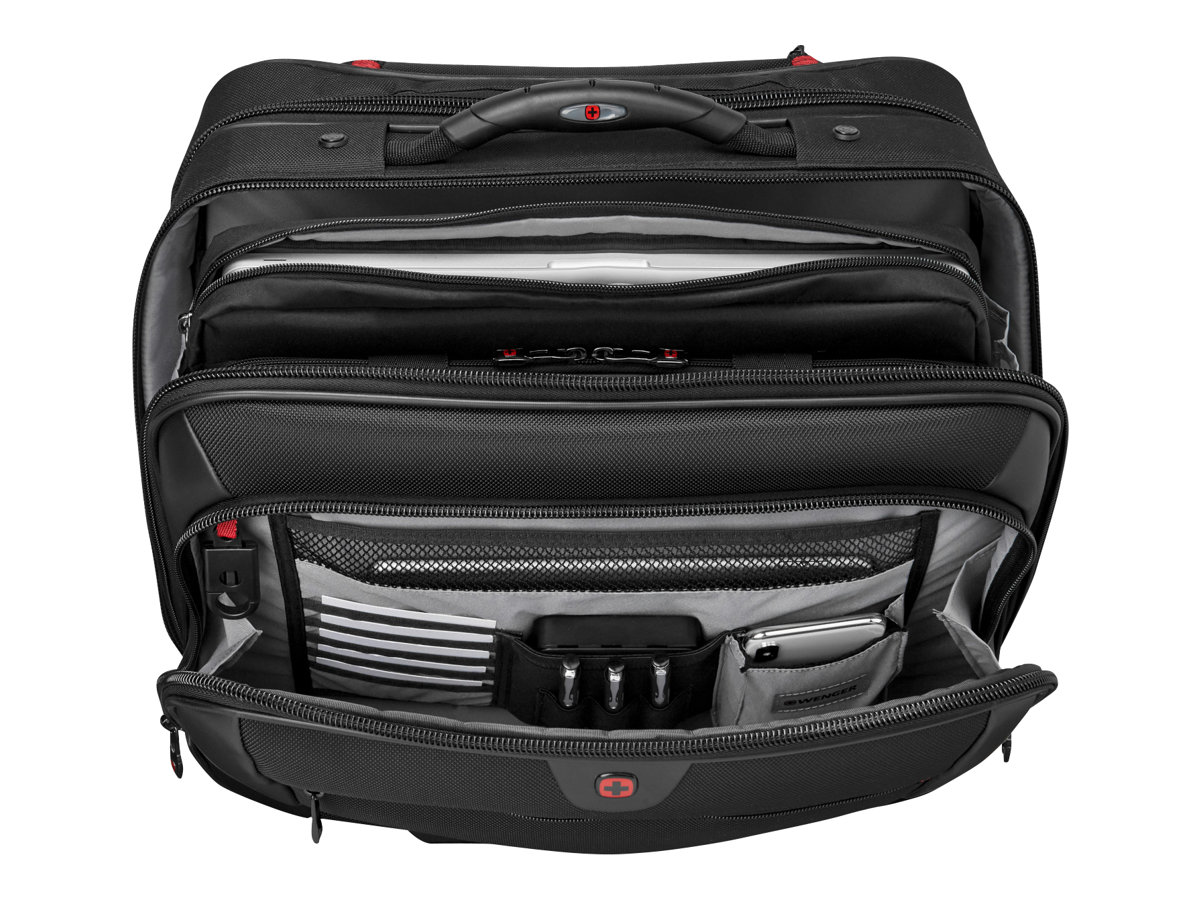 Wenger Potomac 2-teiliges Business-Set mit Comp-U-Roller - schwarz