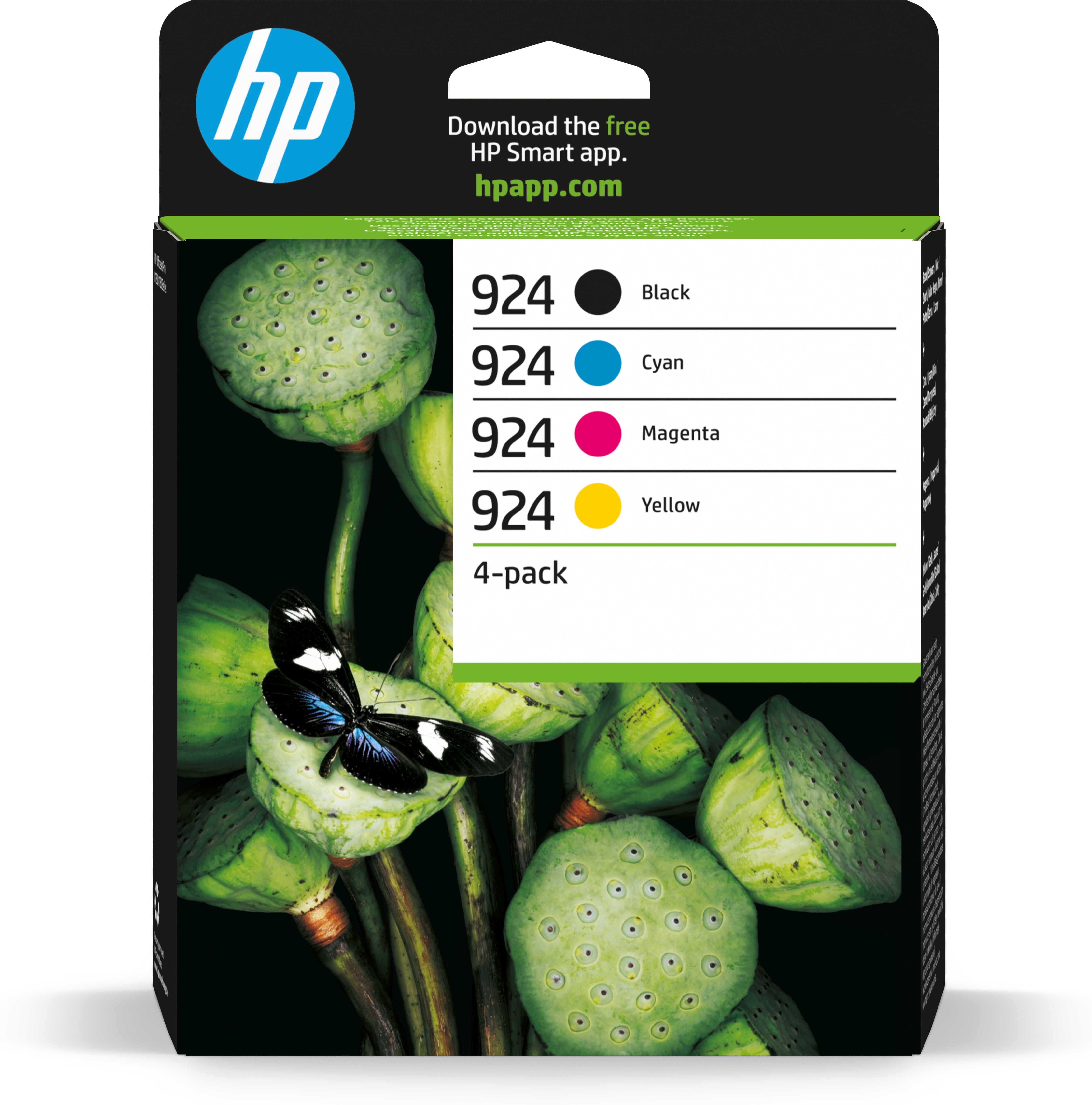 HP 9246C3Z1NE schwarz, cyan, magenta, gelb Druckerpatronen, 4erSet