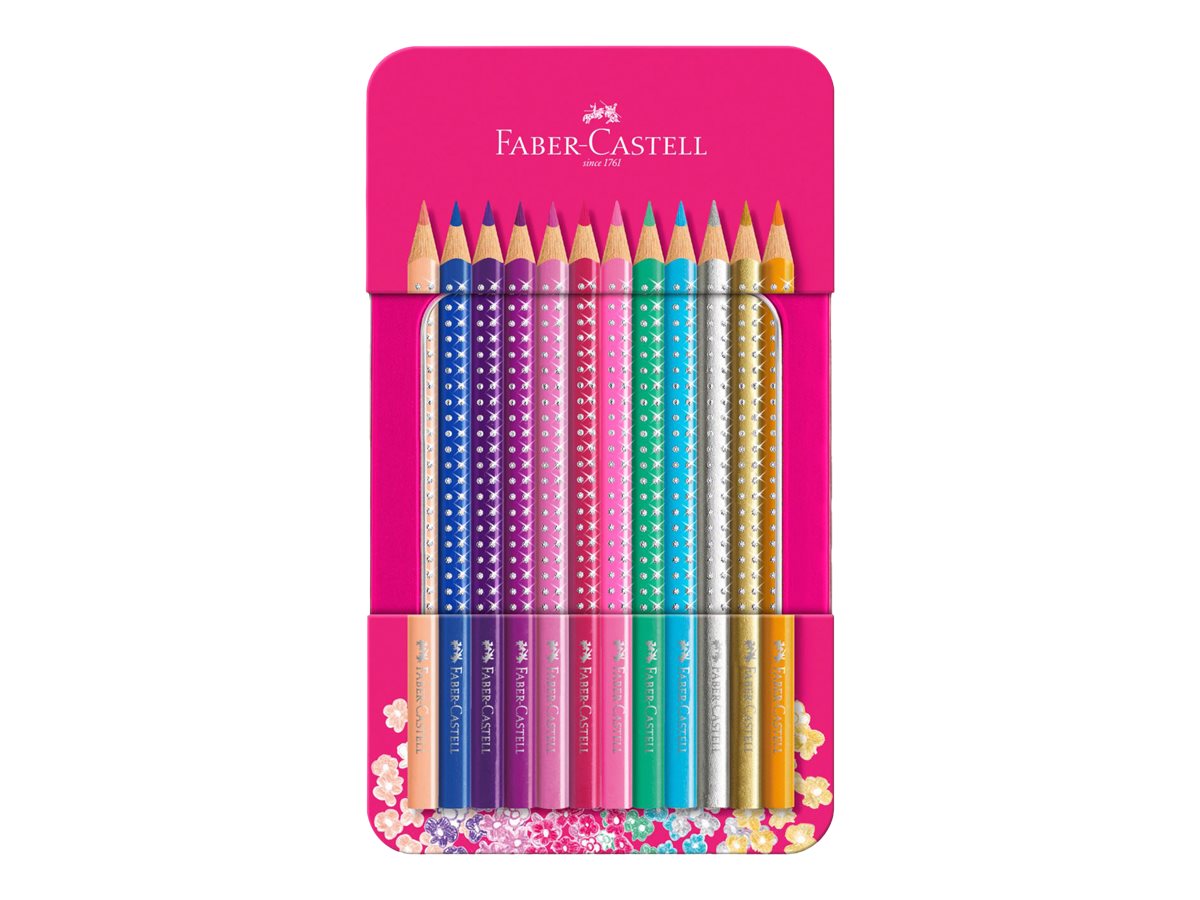 FABER-CASTELL Buntstifte farbsortiert, 12 St. FABER-CASTELL Buntstifte farbsortiert, 12 St.