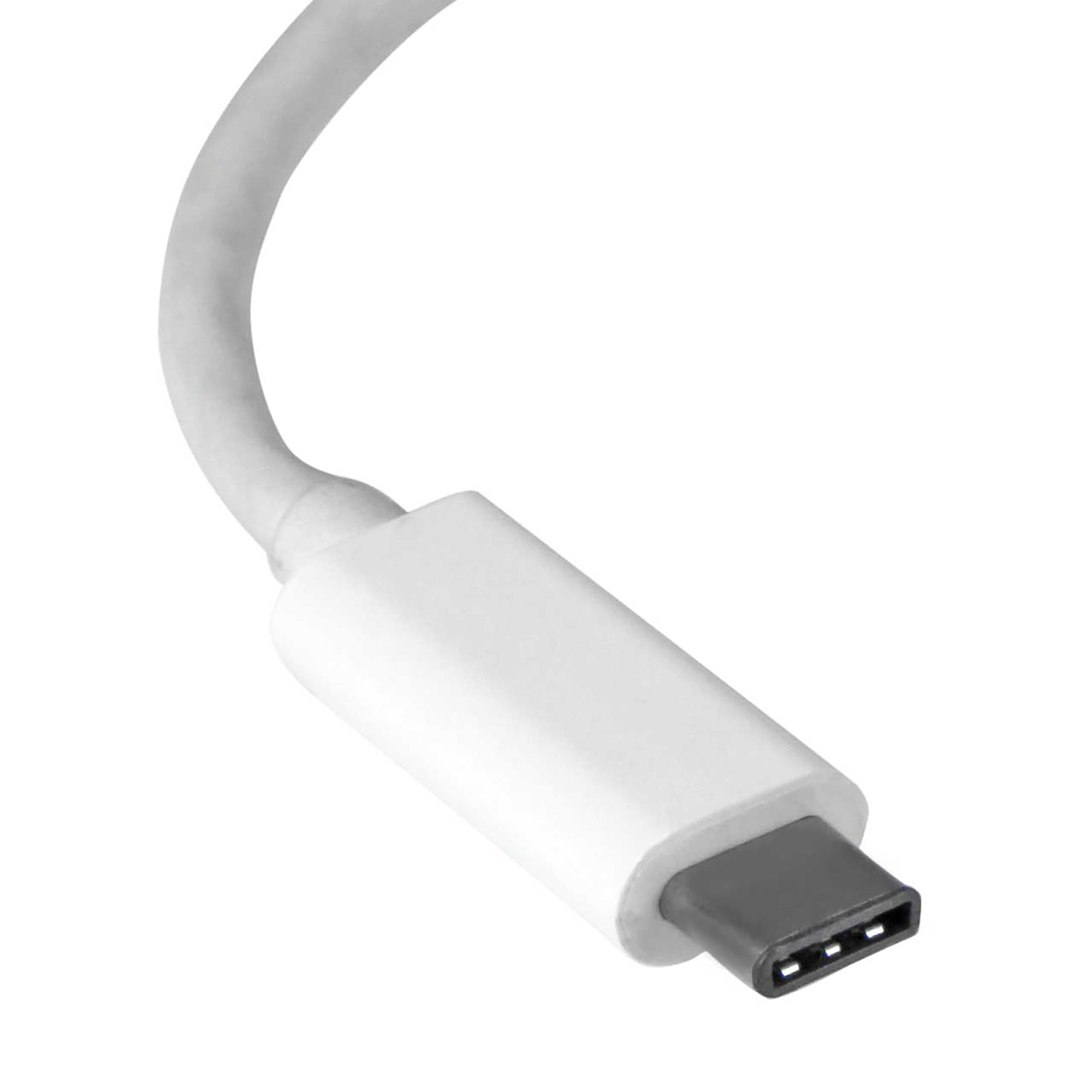 STARTECHCOM US1GC30W USB 30 Type C to Gigabit Ethernet Adapter White