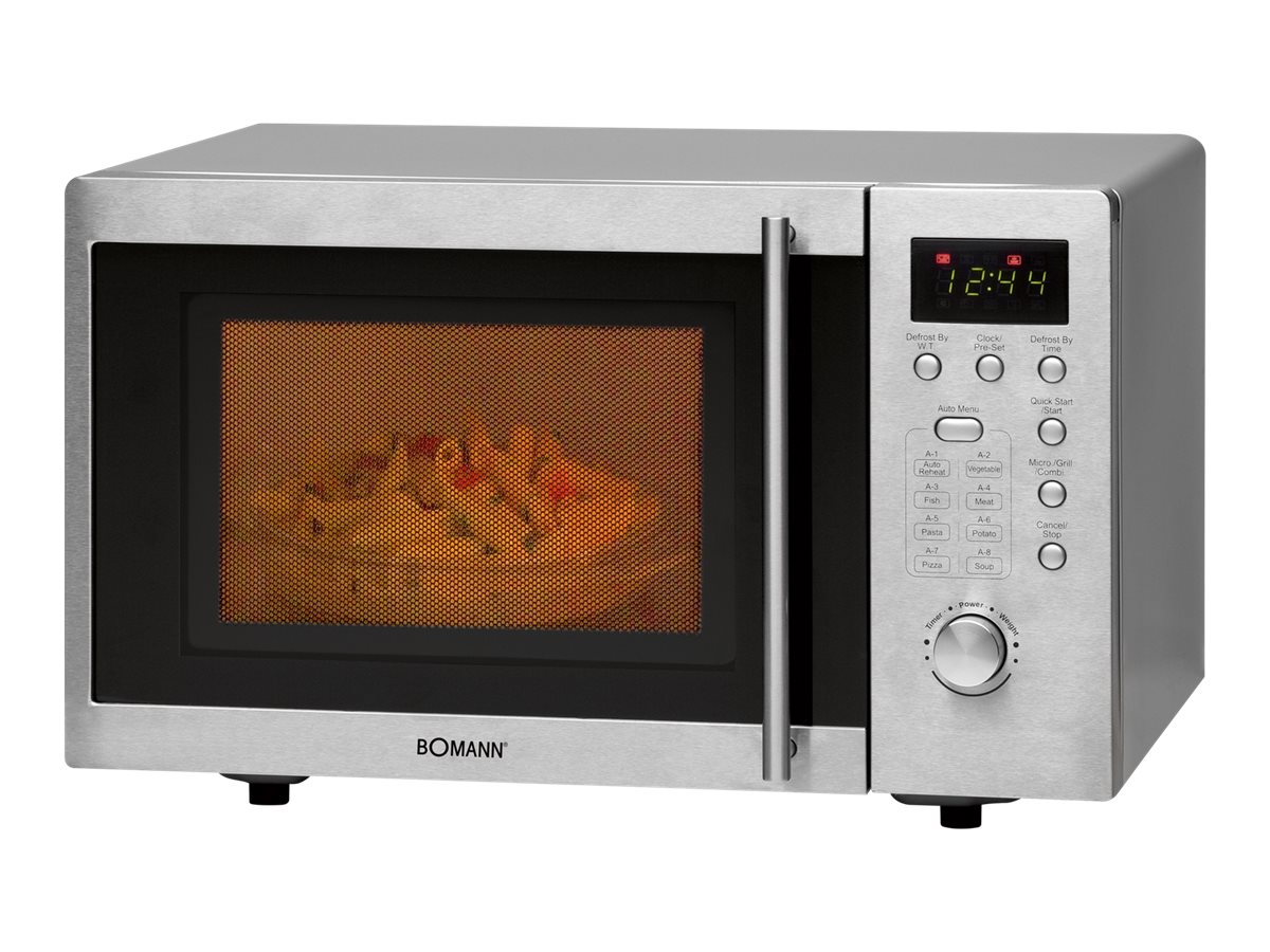 Bomann Unterbau-Mikrowelle MWG 2211 U CB inox Grill 20L 800/1000W Bomann Unterbau-Mikrowelle MWG 2211 U CB inox Grill 20L 800/1000W
