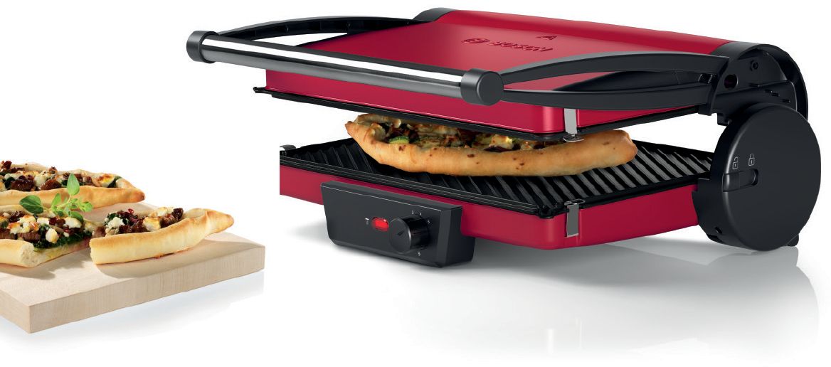 Bosch Kontaktgrill TCG4104 rotanthrazit