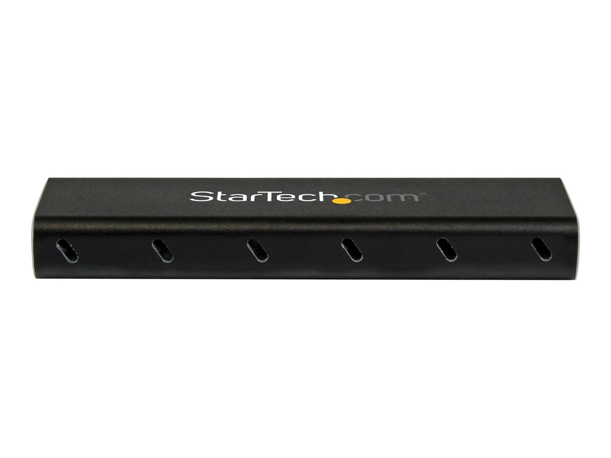STARTECHCOM M2 NGFF SATA Festplattengehaeuse USB 31 10Gbits mit USBC Kabel