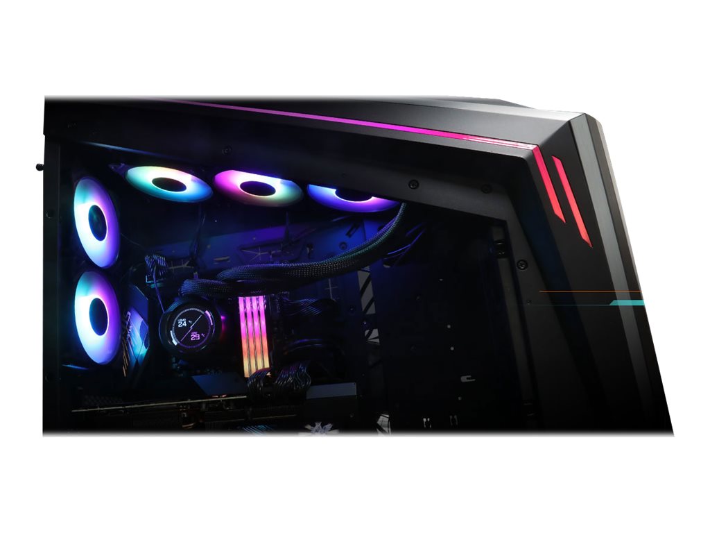 AORUS WATERFORCE X 280 All-in-one Liquid Cooler with Circular LCD Display RGB Fusion 2.0 Triple 140mm ARGB