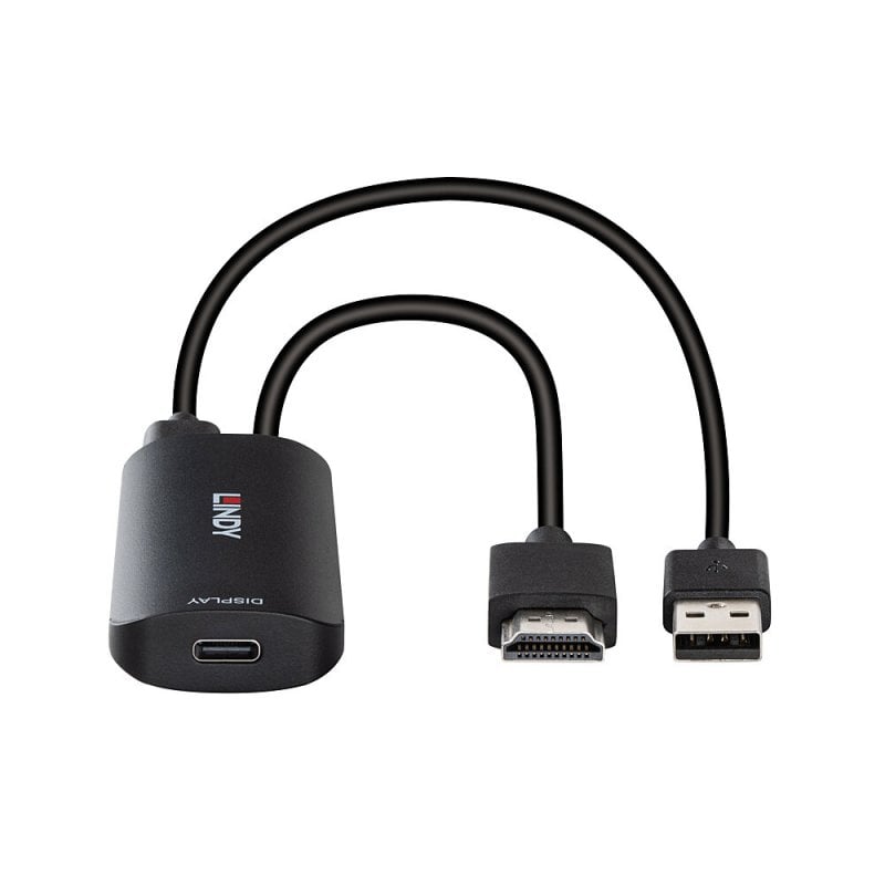 LINDY HDMI auf USB Typ C Konverter mit USB Power