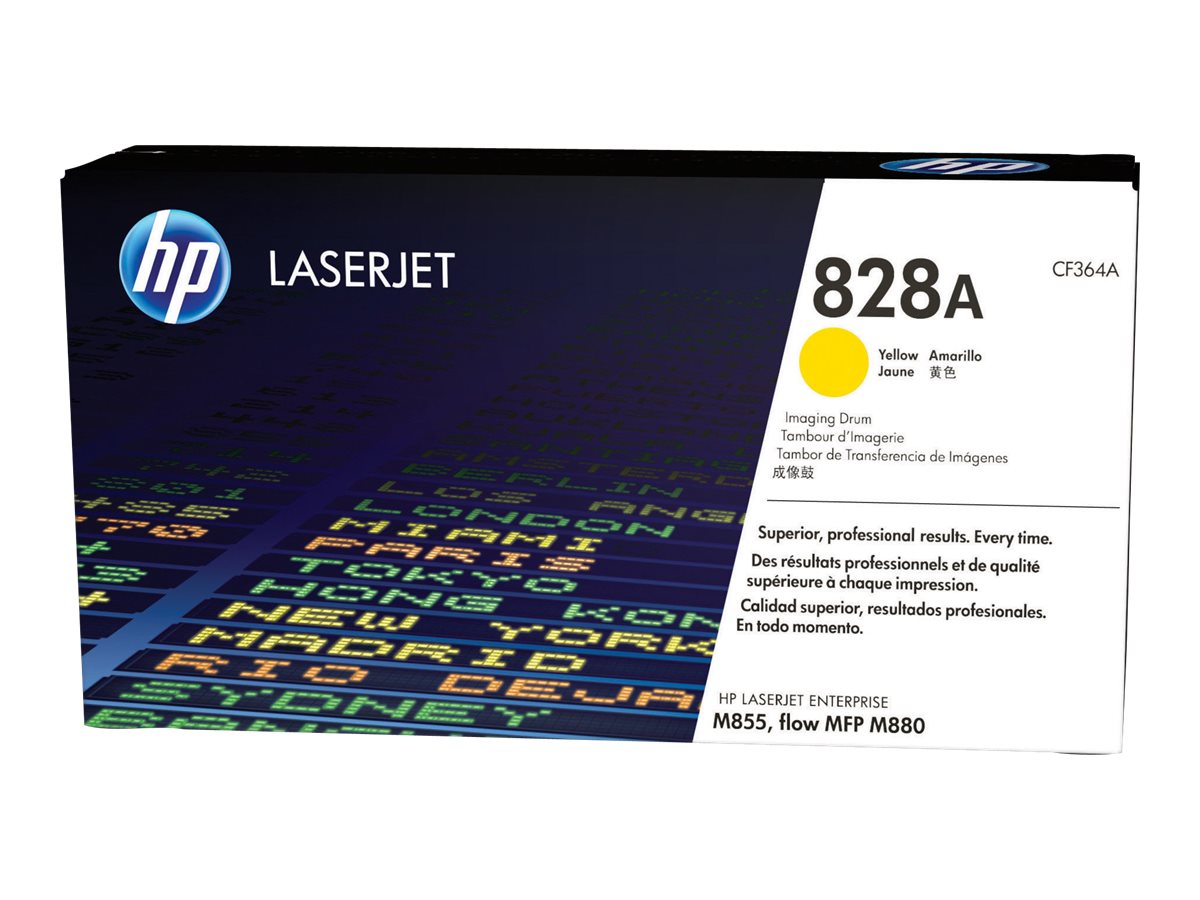 HP 828A original imaging drum CF364A yellow standard capacity 30.000 pages 1-pack HP 828A original imaging drum CF364A yellow standard capacity 30.000 pages 1-pack