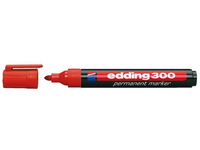 edding 300 Permanentmarker rot 1,5 3,0 mm, 10 St
