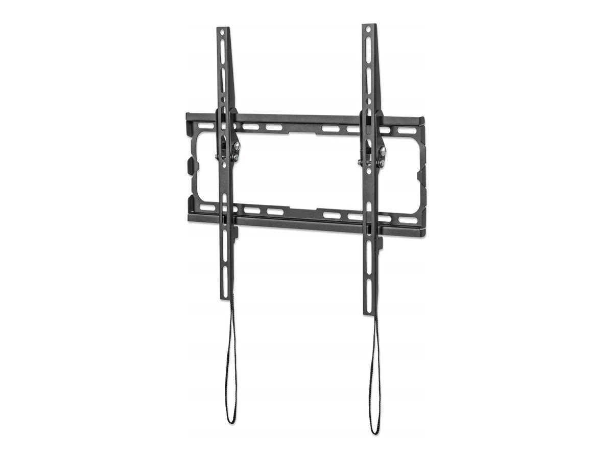 MANHATTAN Ultraflache TV-Wandhalterung fuer Bildschirme von 81,28 bis 177,8cm von 32 bis 70Zoll und bis zu 45 kg neigbar schwarz MANHATTAN Ultraflache TV-Wandhalterung fuer Bildschirme von 81,28 bis 177,8cm von 32 bis 70Zoll und bis zu 45 kg neigbar schwarz