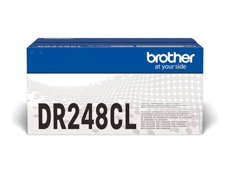 brother DR-248CL  schwarz, cyan, magenta, gelb Trommel