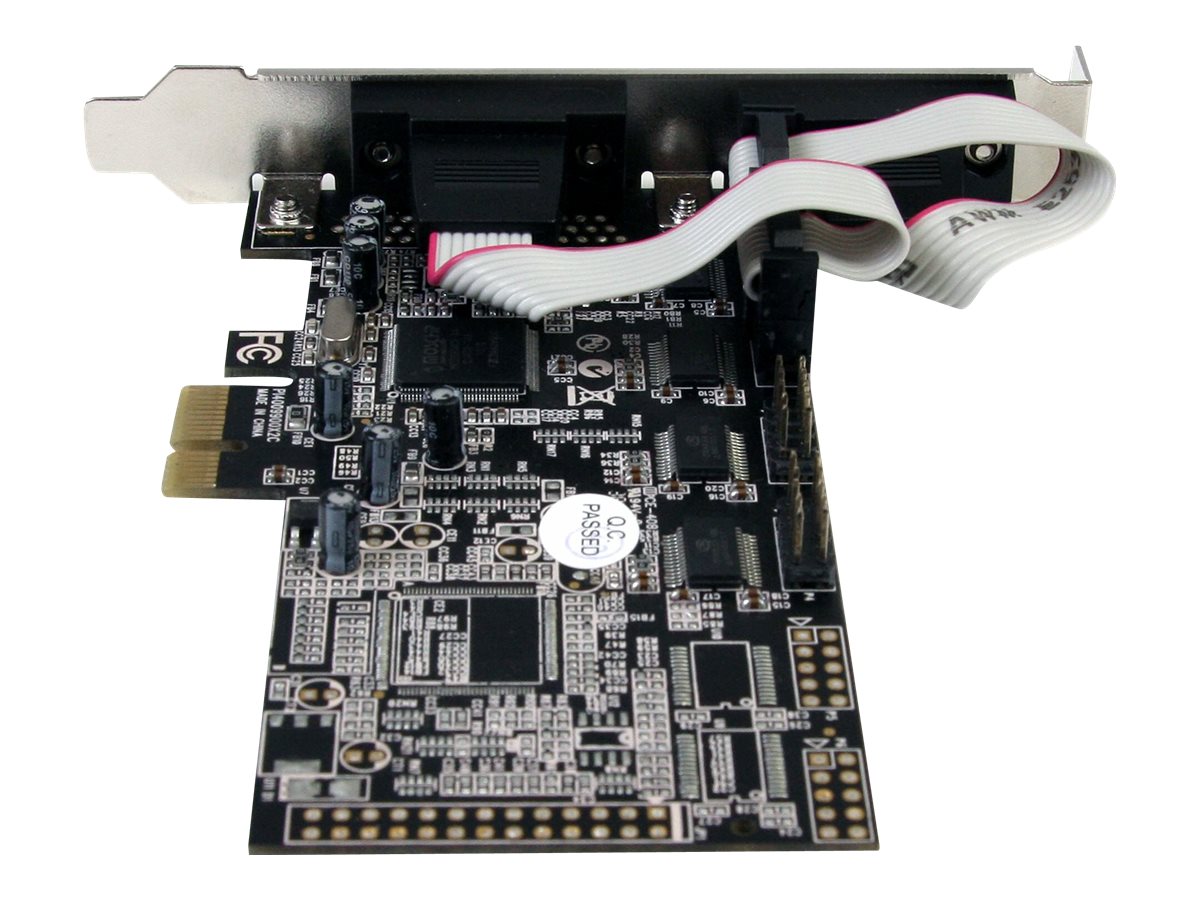 STARTECH.COM 4 Port Serielle RS232 PCI Express Schnittstellenkarte mit 16550 UART - 4 Port RS-232 / DB9 PCIe Karte STARTECH.COM 4 Port Serielle RS232 PCI Express Schnittstellenkarte mit 16550 UART - 4 Port RS-232 / DB9 PCIe Karte