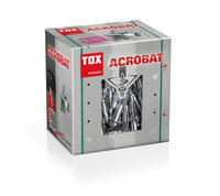 TOX ACROBAT 035101131 Hohlraumdübel à 6 mm x 65 mm, 25 St. TOX ACROBAT 035101131 Hohlraumdübel à 6 mm x 65 mm, 25 St.