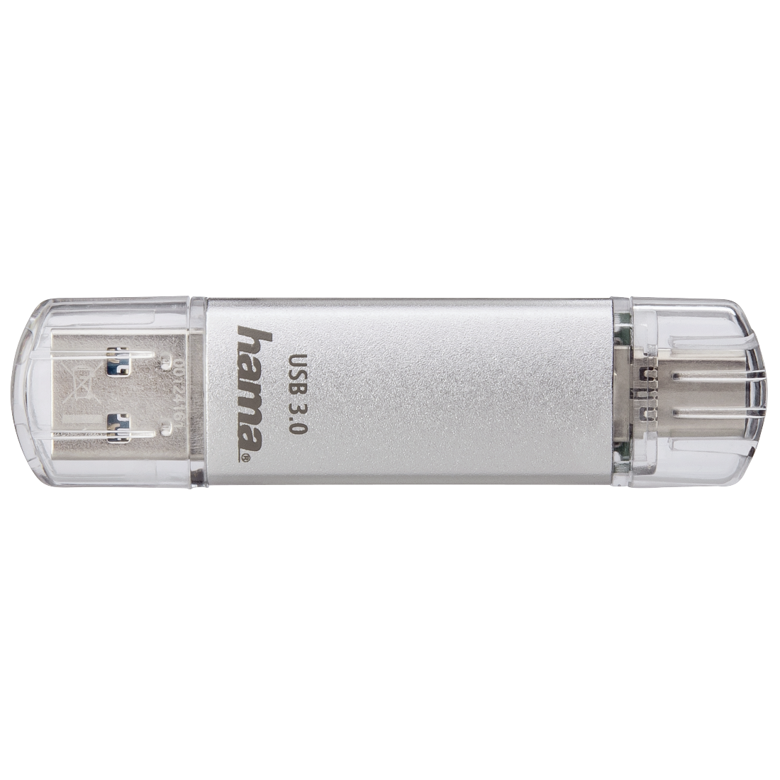 hama USBStick CLaeta silber 128 GB, 1 St